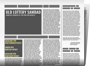 Old Lottery Sambad